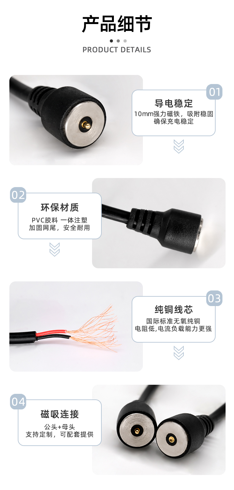 磁吸線生產